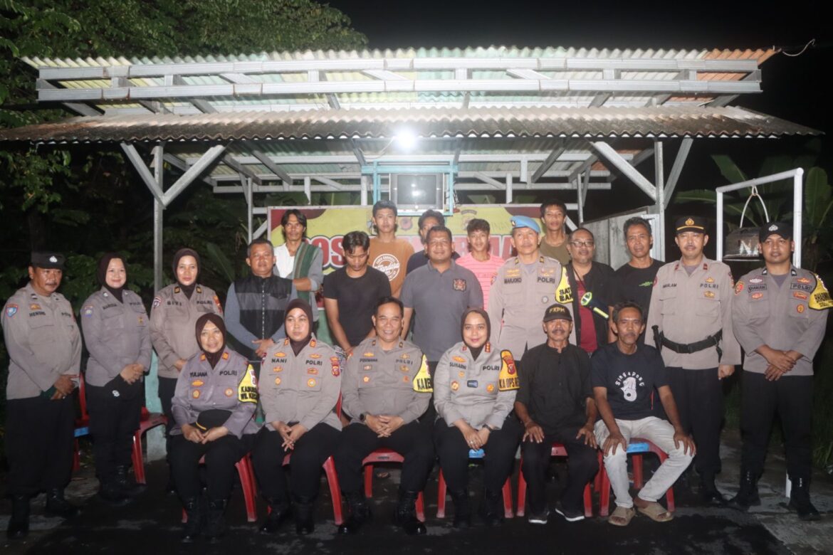 Keliling Satkamling, Kapolresta Cirebon Ajak Masyarakat Berperan Aktif Jaga Kamtibmas