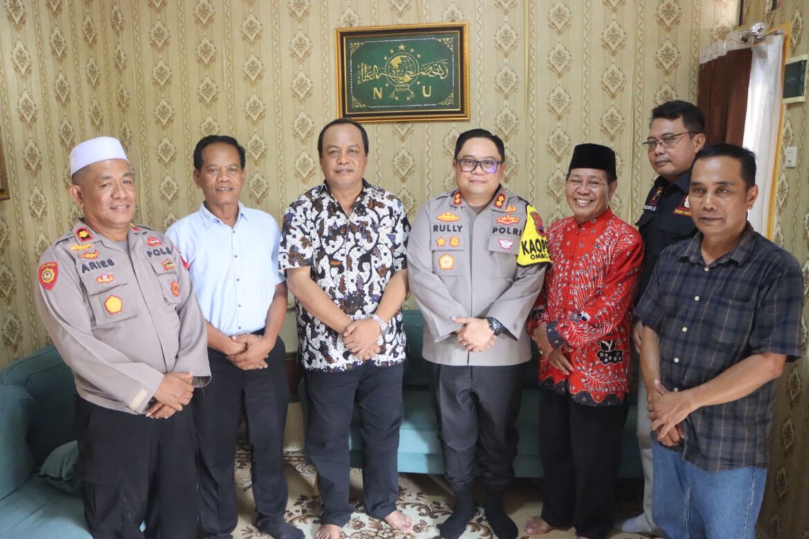 Polres Tegal Kota Gandeng Tokoh Agama dan Tokoh Masyarakat, Untuk Mewujudkan Pemilu Damai 2024.