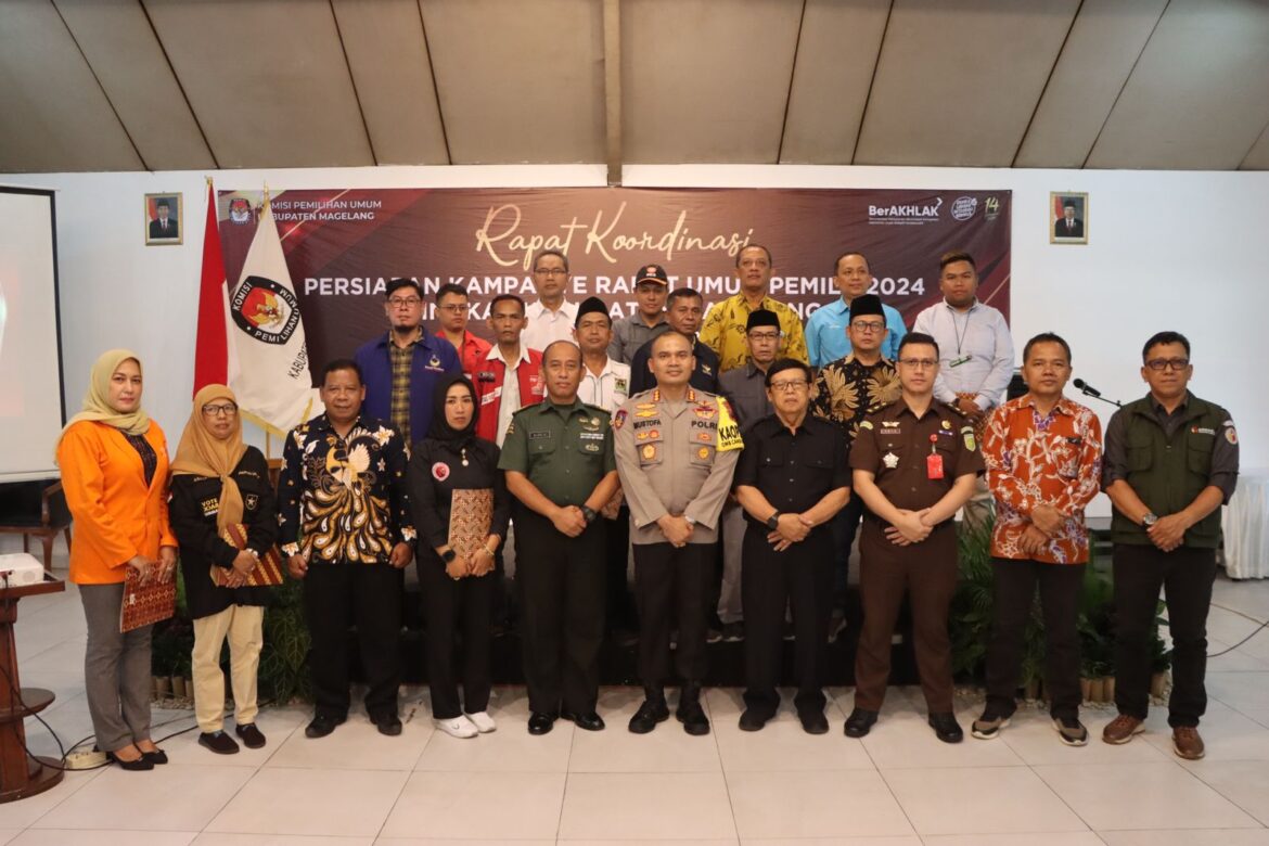 Jelang Kampanye Rapat Umum Pemilu 2024, Dilaksanakan Rakor Lintas Sektor
