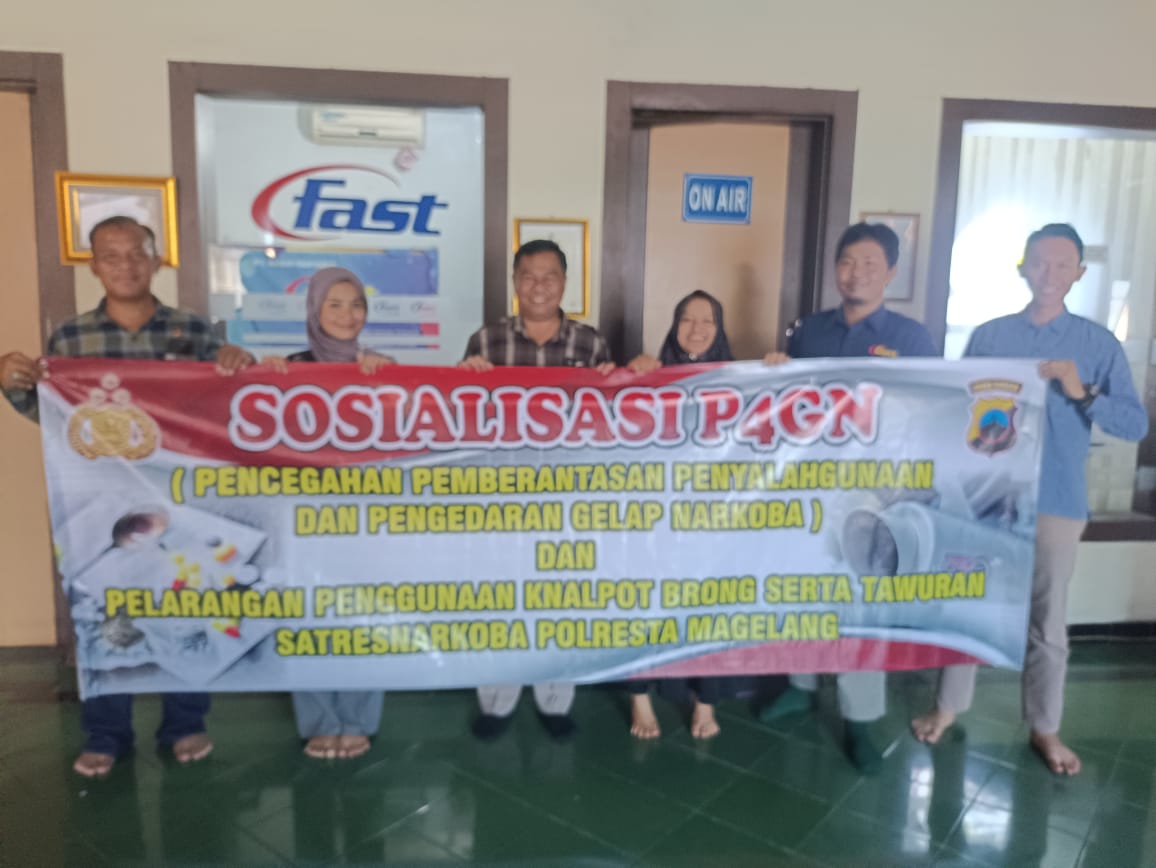 Lewat Talk Show di Radio Fast FM, Polresta Magelang Sampaikan Imbauan Kamtibmas