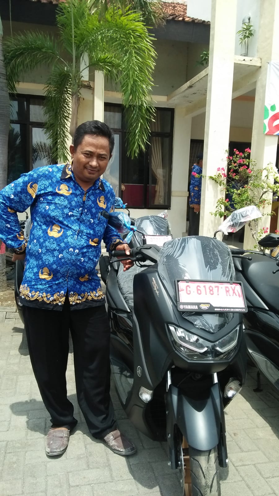 19 Desa Kecamatan Wanasari Brebes Terima Kendaraan Inventaris Baru Merk  Yamaha N MAX