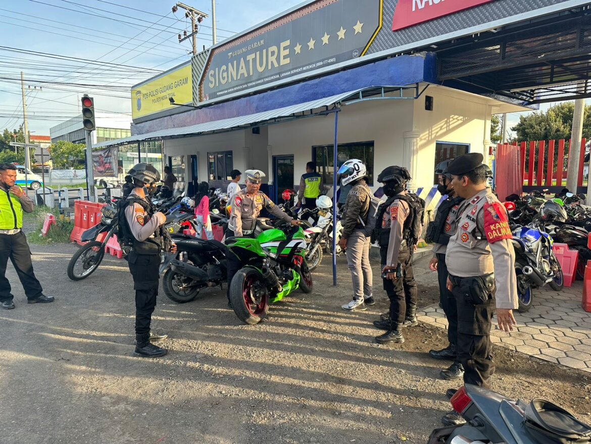 Wujudkan Zero Knalpot Brong, Polres Tegal Kota Gencarkan Penindakan Secara Hunting System