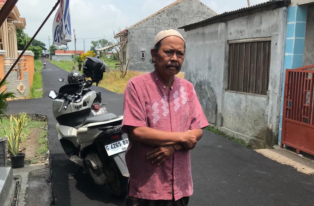 Warga Desa Bulakparen Sambut Baik Pembangunan Rabat Beton Jalan