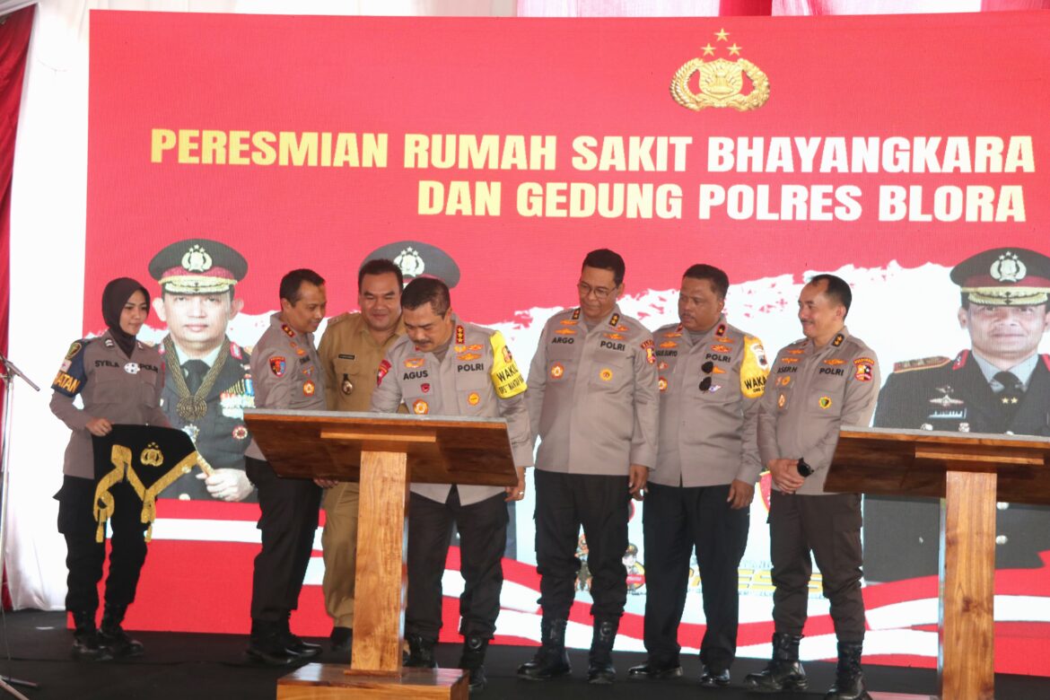 Diresmikan Wakapolri, RS Bhayangkara Blora Resmi Beroperasi