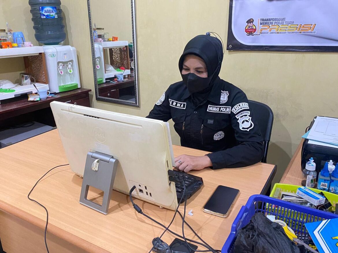 Wujudkan Pemilu Damai, Polres Tegal Kota Optimalkan Peran Tim Cyber