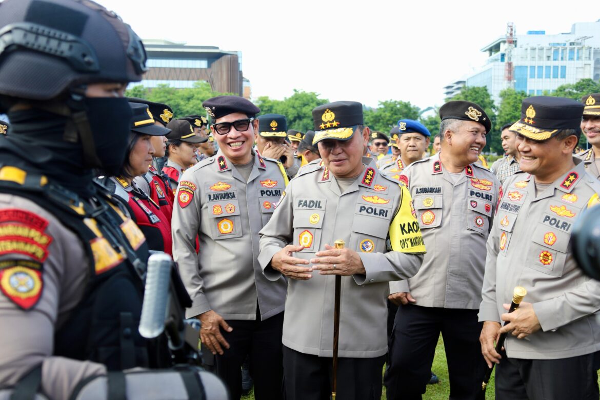 Menjelang Tahapan Inti Pemilu, Kabaharkam Cek Kesiapan Fungsi Sabhara Jajaran Polda Jateng