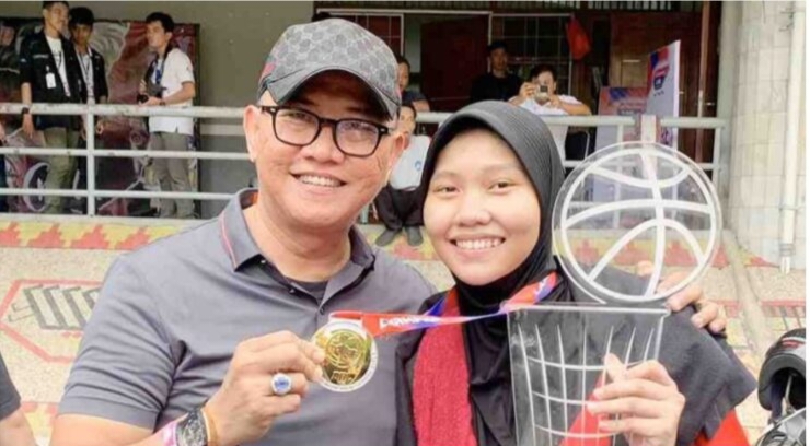 Cetak Poin Tertinggi, Dinda Cantika Bawa Smanila Juara Honda DBL Lampung Pertama Kalinya