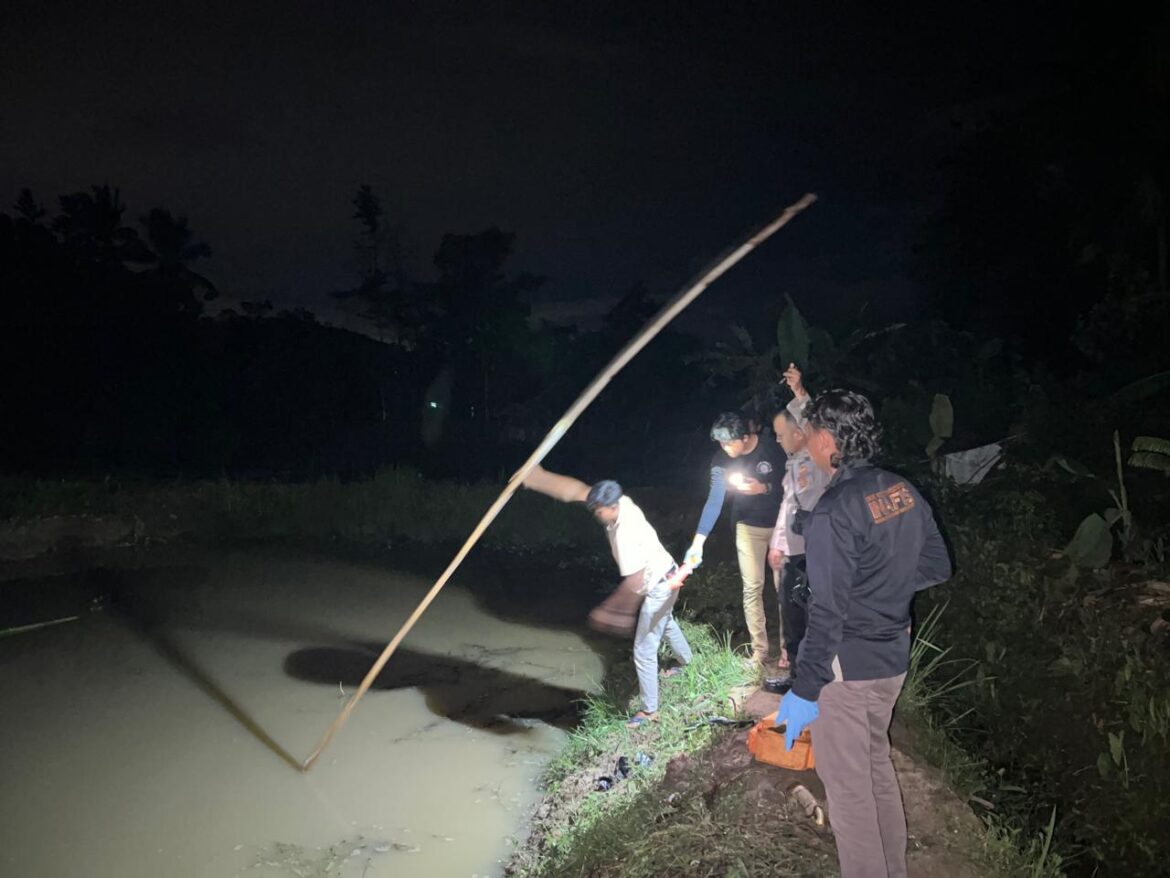 Geger, Seorang petani di Pringsewu Ditemukan Tewas Tenggelam di Kolam Ikan*