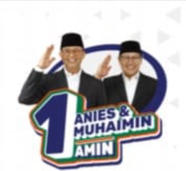 ” pendukung 01 dari BRONIS dan JARNAS ABW CIRA  para relawan serta masyarakat Cinta Anis Baswedan ” gruduk JIS .