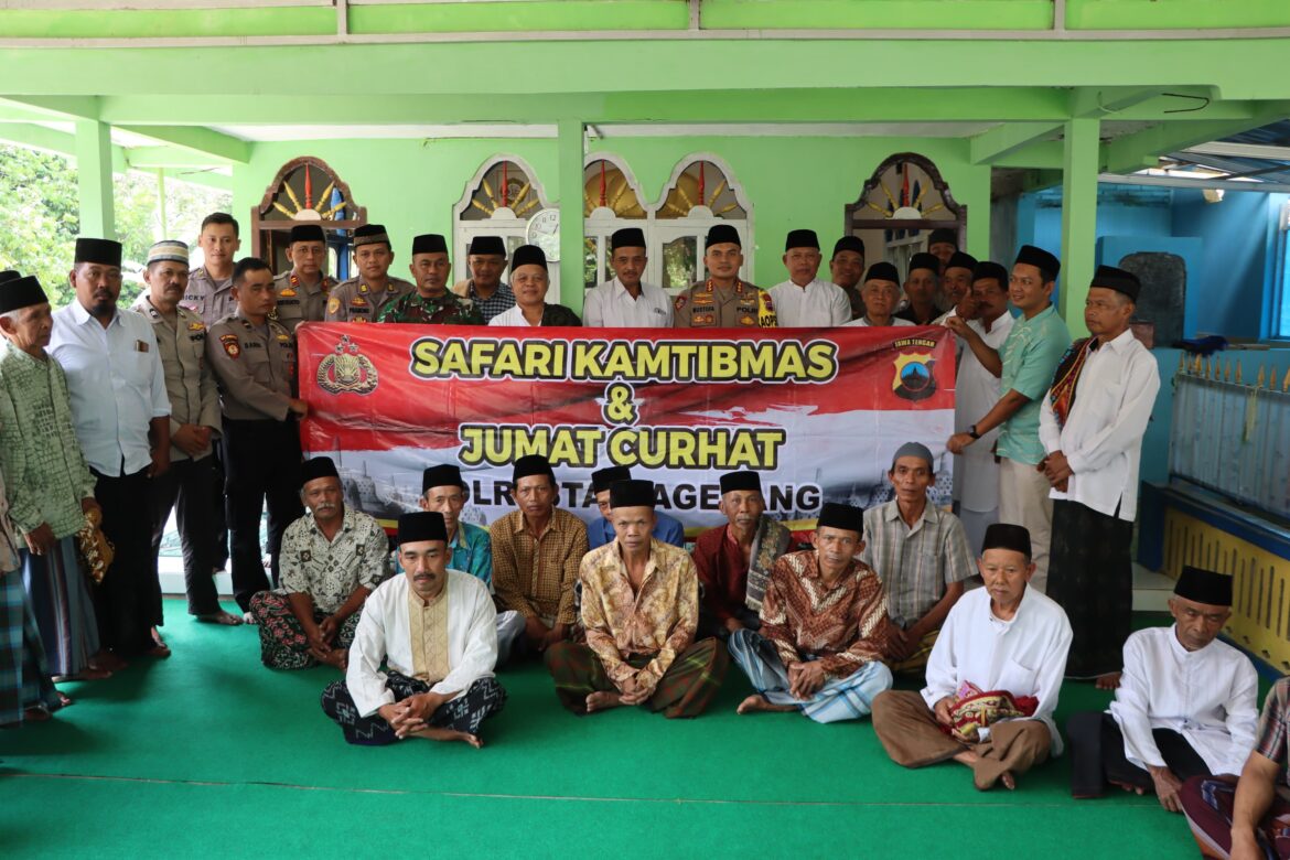 Kapolresta Magelang Sambang dan Sumbang Masjid di Tegalrejo