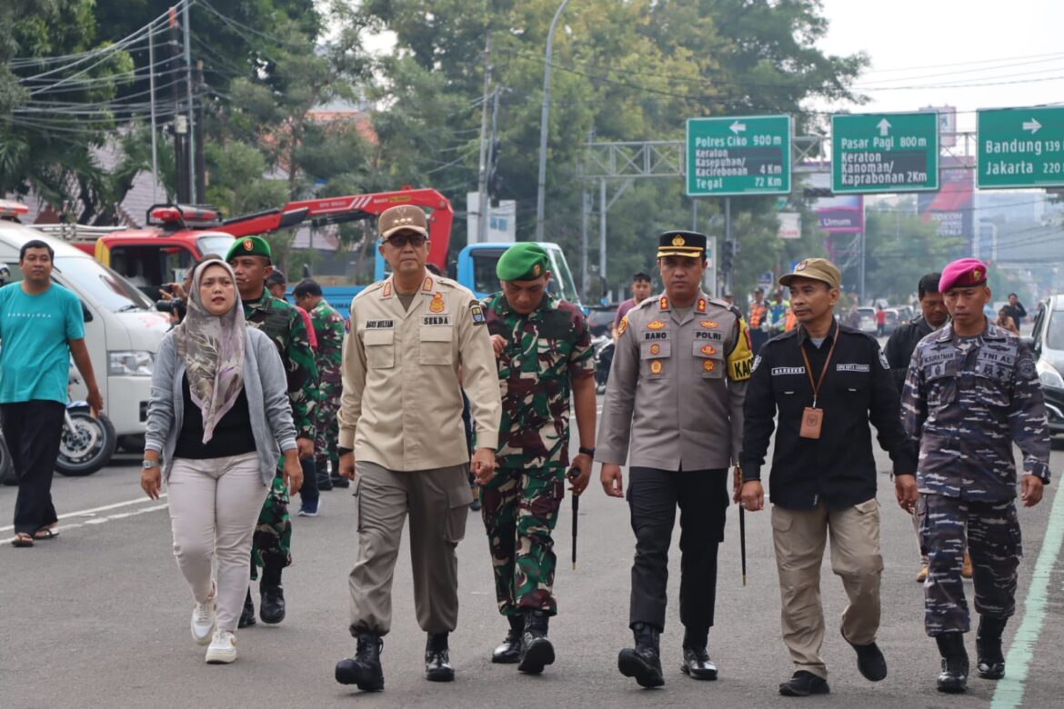 Kapolres Cirebon Kota Hadiri Apel Siaga Persiapan Pemilu Serentak 2024
