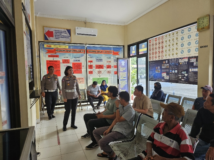 Satpas SIM Polres Tebing Tinggi Pastikan Pelayanan Terbaik Dan Optimal Kepada Publik