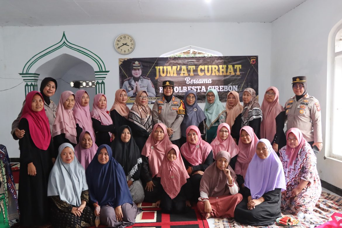 Jum’at Curhat, Kapolresta Cirebon Ajak Masyarakat Jaga Kondusifitas Usai Pemilu 2024