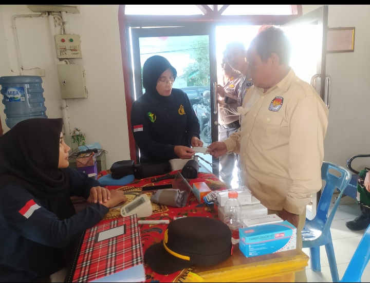 Sie Dokkes Polres Tebing Tinggi Kembali Cek Kesehatan Personel, Petugas PPK Dan Bawaslu
