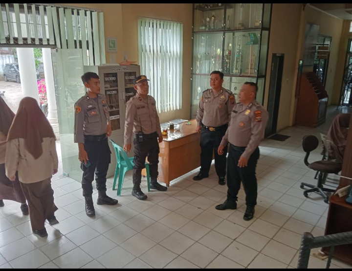 Pamatwil Polres Tebing Tinggi Monitoring Rekapitulasi Di Kecamatan Rambutan 