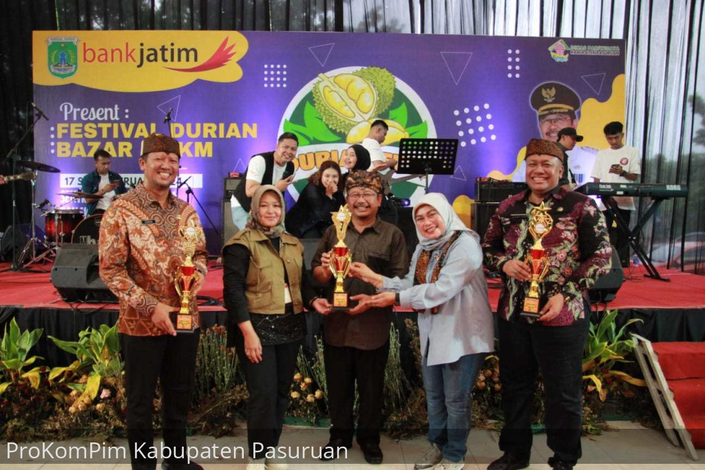 Pj. Bupati Pasuruan Tutup Rangkaian Festival Durian 2024