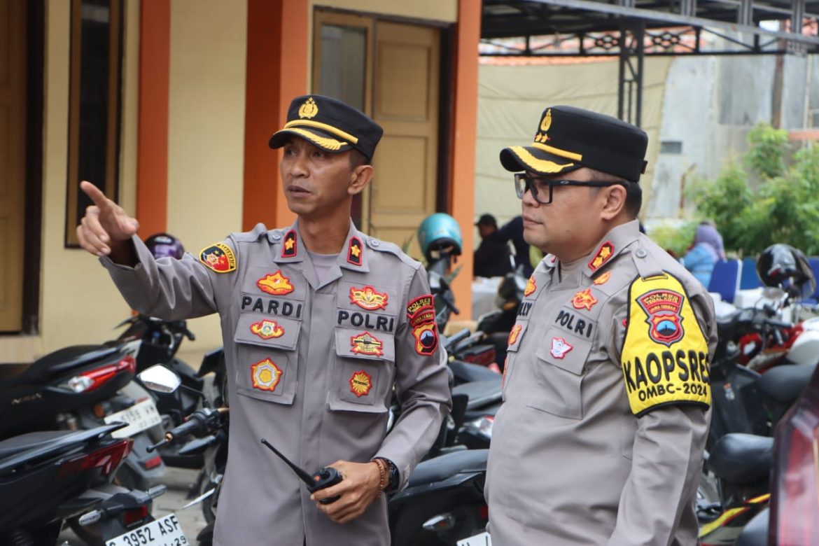 Polres Tegal Kota Gelar Pengamanan, Rekapitulasi Penghitungan Suara Pemilu 2024 Tingkat Kota Tegal