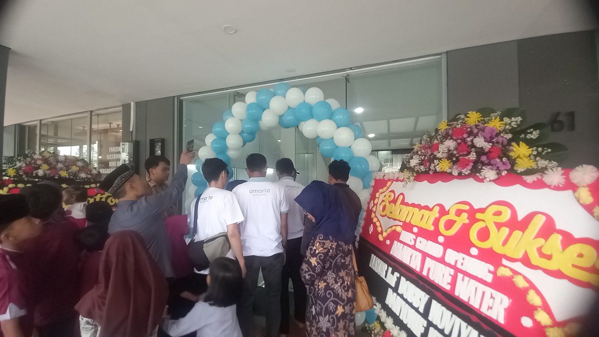 Solusi Sehat’ Pure Water Amarta Hadir di Kotabaru Parahiyangan    