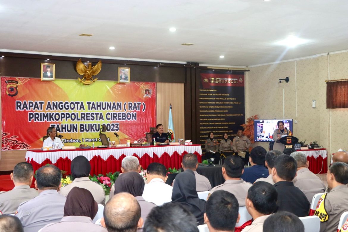 Primer Koperasi Polresta Cirebon Gelar RAT Tahun Buku 2023