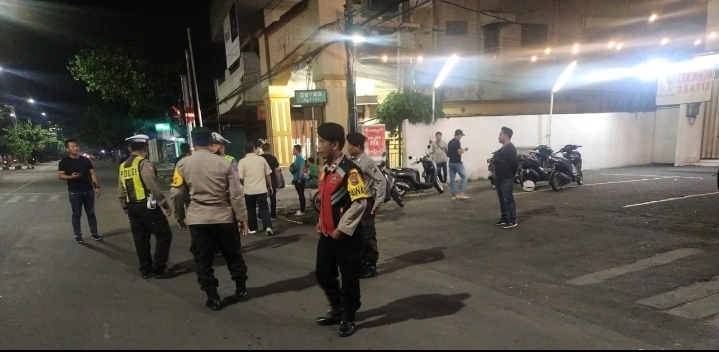 Polrestabes Surabaya Rayon 1 Amankan 4 Motor Balap Liar di Jalan Kenjeran