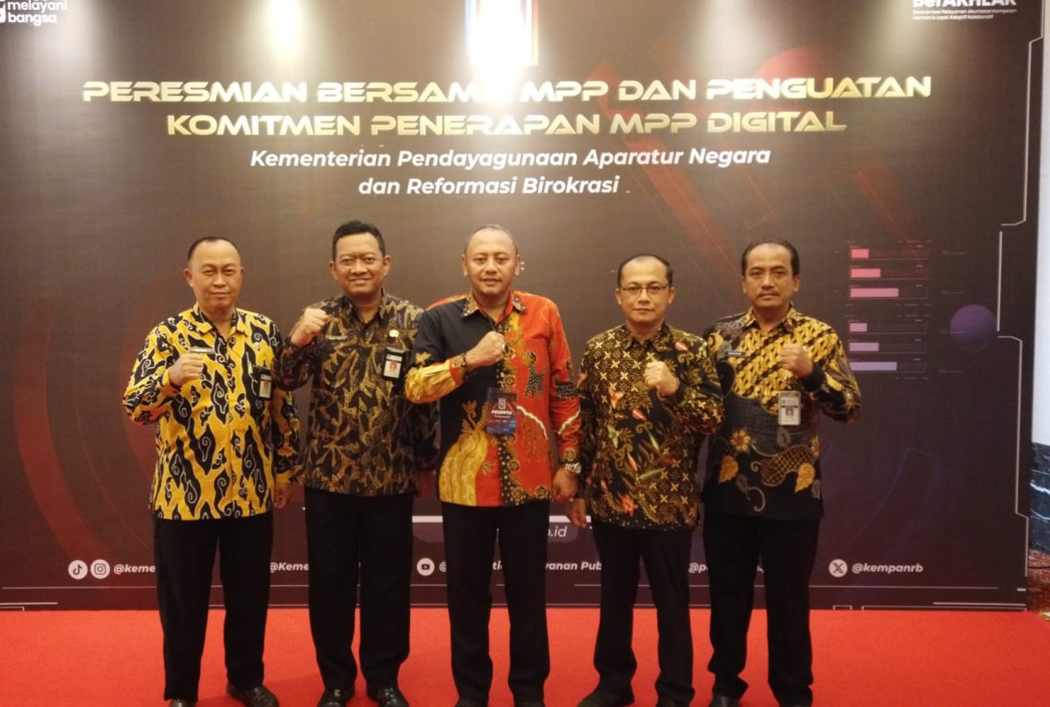MPP Alaya Sewagati Salah Satu dari 16 MPP yang Diresmikan Bersama oleh Menteri PANRB