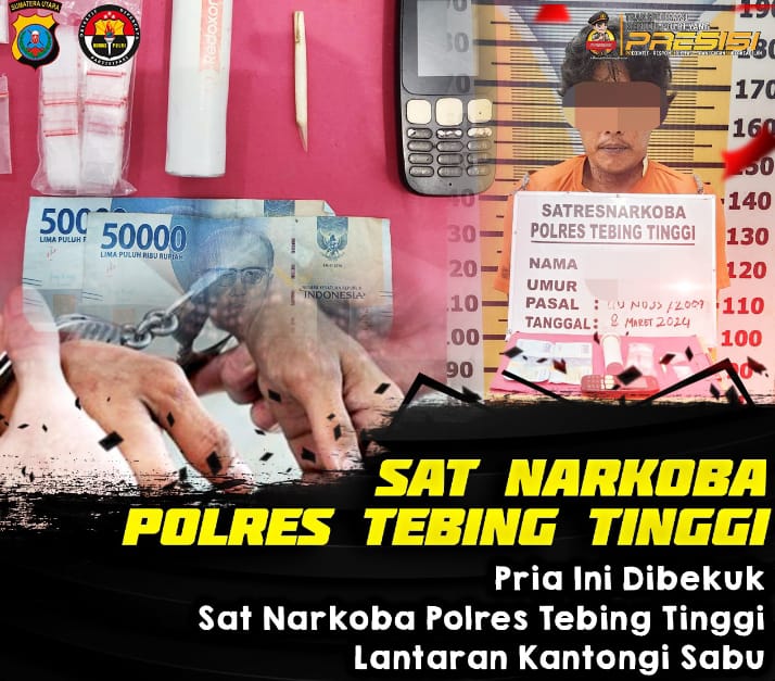Kantongi Sabu, SB Dibekuk Satnarkoba Polres Tebing