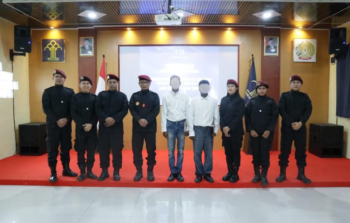 Lapas Tebing Tinggi Serahkan SK Remisi Khusus Hari Raya Nyepi Kepada 2 Orang WBP.