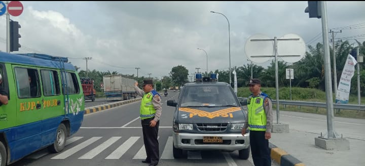 Polres Tebing Tinggi Patroli Antisipasi Kejahatan Jalanan Di Bulan Puasa