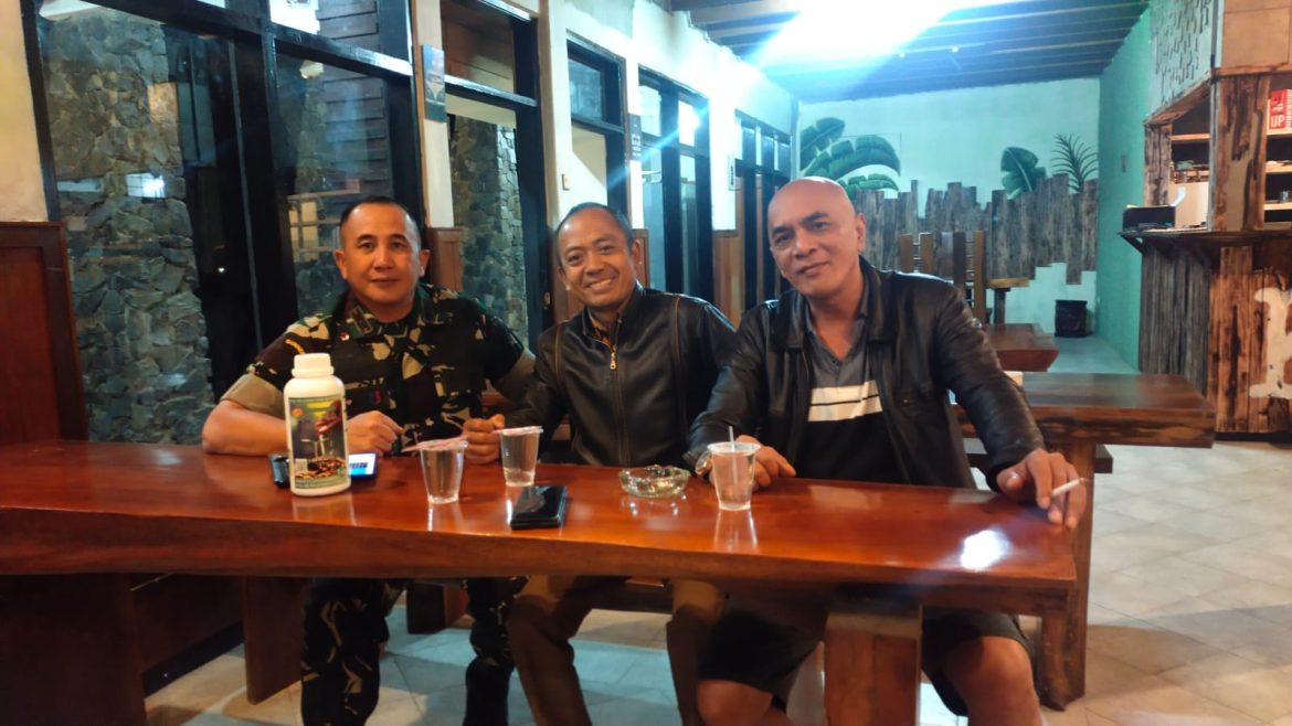 Perkuat Sinergitas, Steve Ewon Jalin Silaturahmi Bersama Dandim 0609 Cimahi