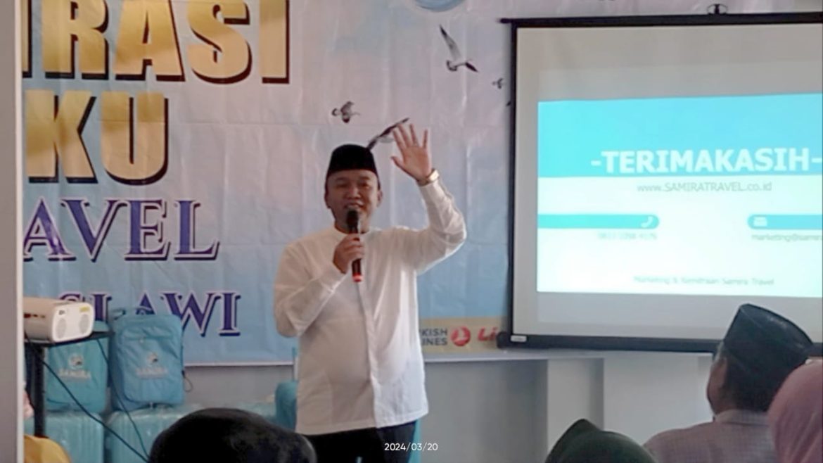 Dr. Muhammad Jumadi ST.MM. Hadiri Seminar Inspirasi Umroh, Bersama SAMIRA TRAVEL