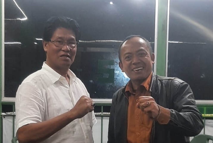 Bakal Calon Bupati Bandung Barat Steve Ewon Perkuat Komunikasi Dengan Pengurus Partai Demokrat Bandung Barat