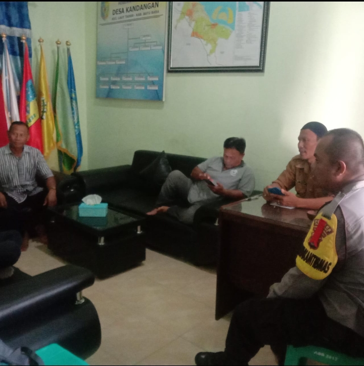 Jaga Kamtibmas Polsek Indrapura Laksanakan Cooling System