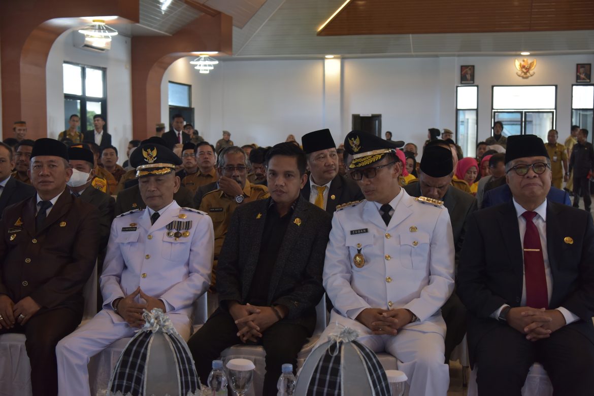 Pelantikan PJ, Bupati Polman di hadiri Wakil Ketua DPRD Sulbar Abd. Halim