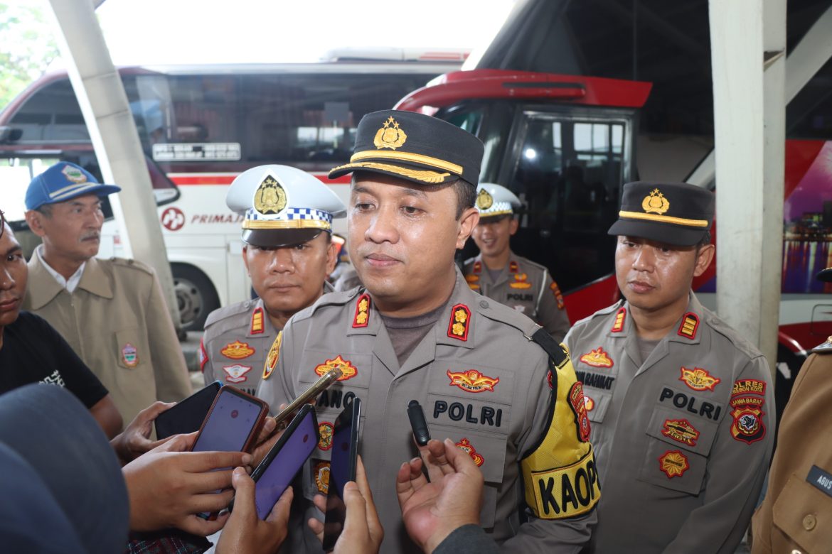 Kapolres Cirebon Kota Bersama Forkopimda Gelar Rampcheck di Terminal Tipe A Harjamukti