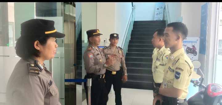 Sat Binmas Polres Tebing Tinggi Himbau Satpam Tingkatkan Keamanan Bank