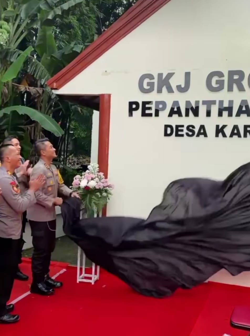 Kapolres Grobogan Resmikan Renovasi GKJ Pepanthan Pondok Karangrejo