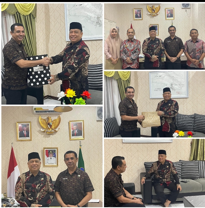 Kepala Bnnk Tebing Tinggi Pamit Pindah Tugas Kepada PJ. Wali Kota Tebing Tinggi