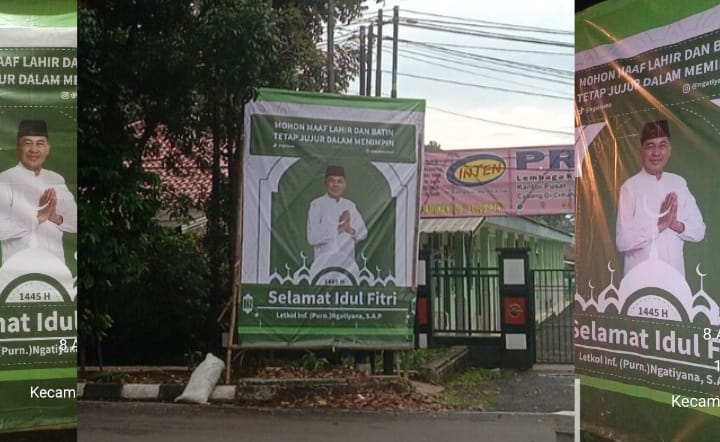 Mulai Bertebaran Di Sudut Kota Cimahi, Mantan Walikota Ini Siap Maju Di Pilkada 2024