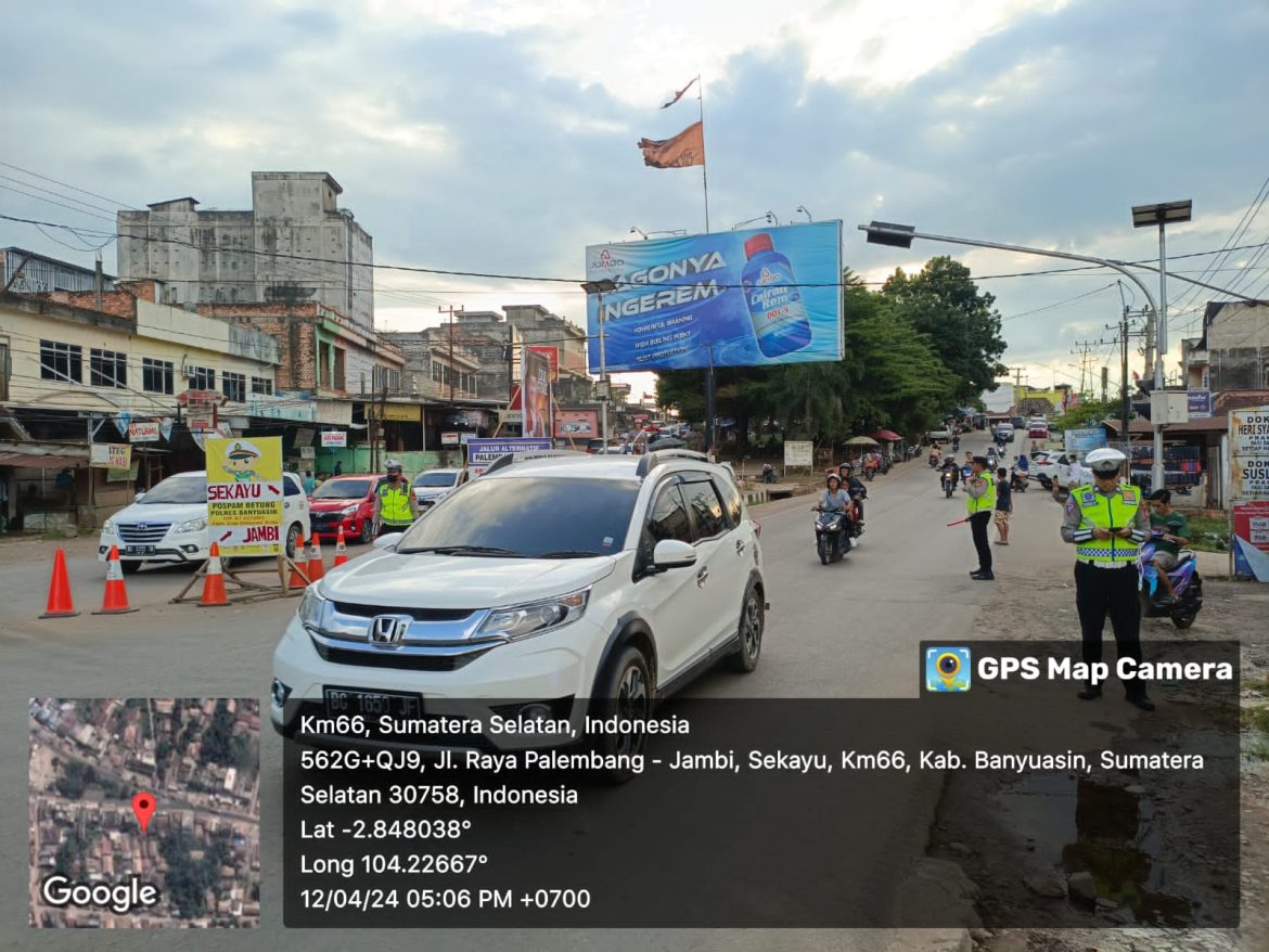Lebaran Idul Fitri, Jalintim di Kecamatan Betung Ramai Lancar 
