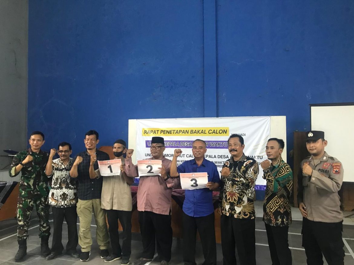 Penetapan dan Pengudian Nomor Urut Calon PAW Kepala Desa Banjarharjo Berjalan Lancar dan Kondusif 