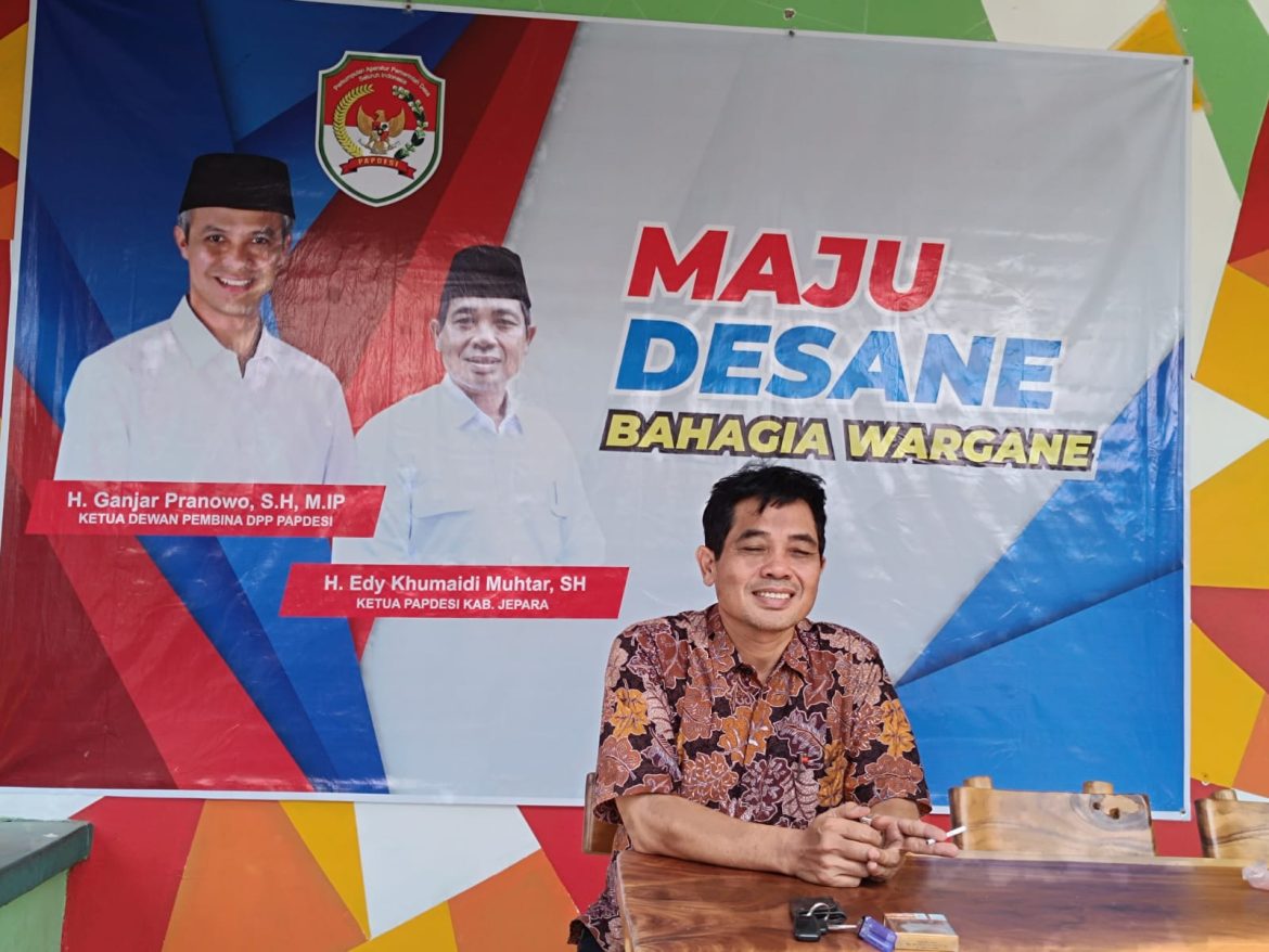 Ketua Papdesi Jepara, Edy Khumaidi Muhtar SH, Siap Berjuang untuk Kemajuan Ekonomi Masyarakat