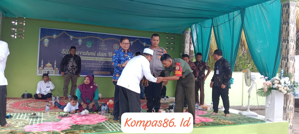 SPMN 01 Kepenuhan Hulu Gelar Silaturahmi Dan Halal Bihalal Keluarga Besar PGRI Sekecamatan Kepenuhan Hulu 2024