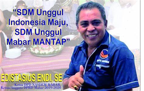 Edi Endi Ditunjuk Jadi Ketua DPW Nasdem NTT.