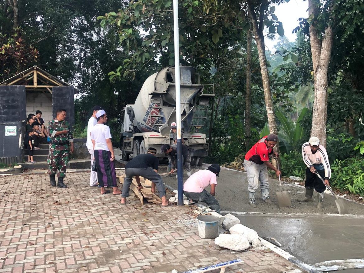 AKSES JALAN WISATA PANGERAN ATAS ANGIN CIPONGKOR BANDUNG BARAT  TERUS DIBANGUN