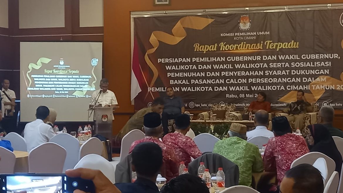 Pj Walikota Cimahi Sampaikan KPU Cimahi Siap Gelar Pilkada 2024
