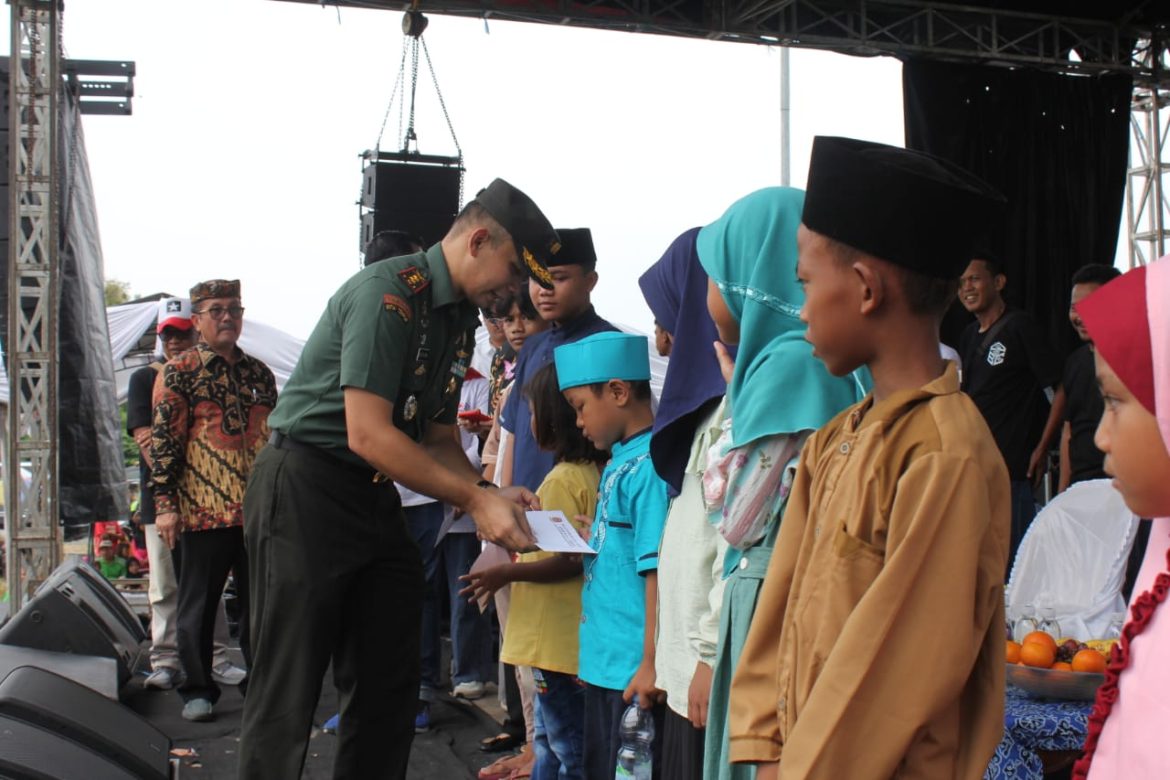 Indahnya Berbagi, Dandim 0620/Kab Cirebon, Santuni Anak Yatim