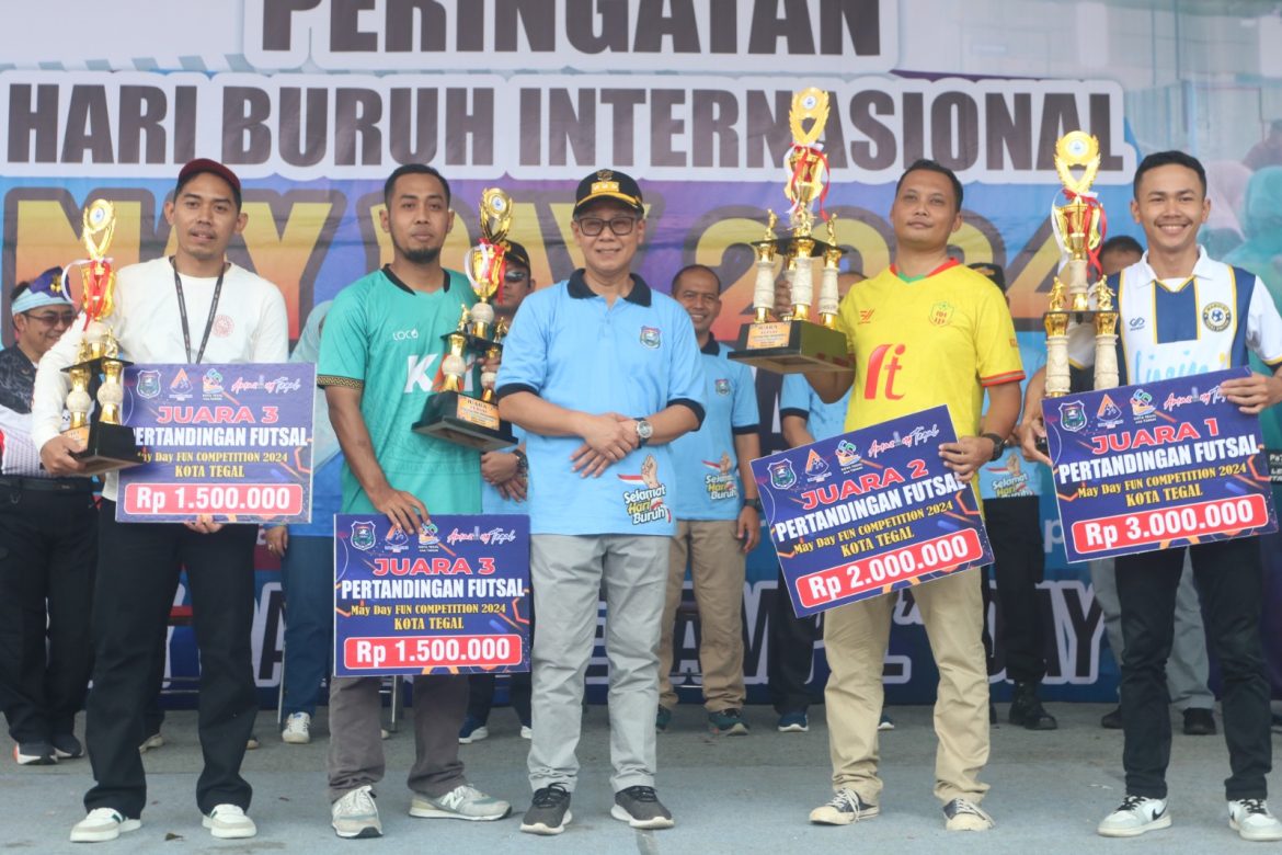Peringati Hari Buruh, Pj Wali Kota Tegal Harapkan Pekerja yang Kompeten dan Terampil