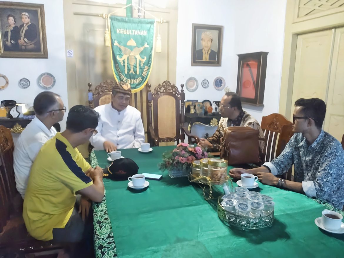 Ketua DPD PWRI Jabar Kunjungi Kota Cirebon Bahas Terkait Eksistensi Keraton