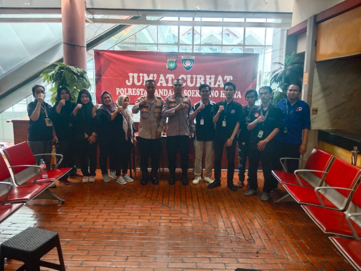 Jumat Curhat, SPKT Booth Polresta Bandara Soetta Diapresiasi Masyarakat