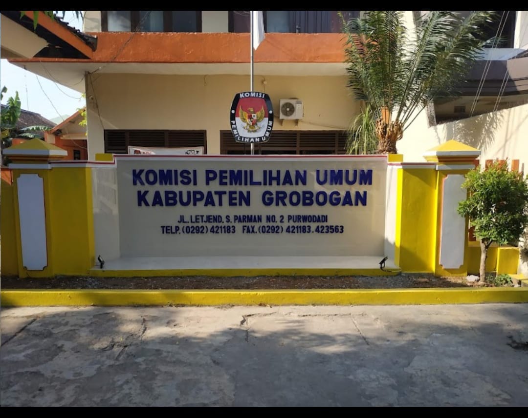 KPU Grobogan Tetapkan Calon Anggota DPRD Hasil Pemilu 2024 
